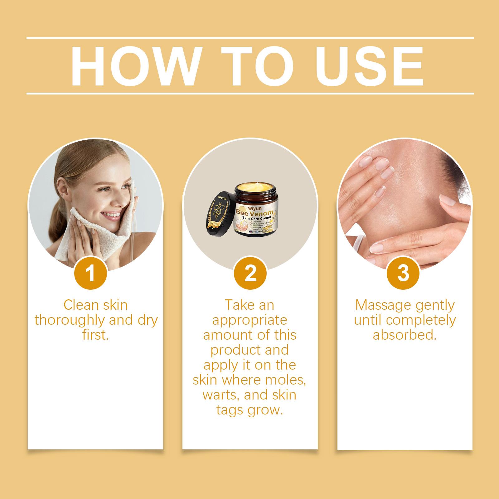 Wiyun Skin Care Cream Herbal Gentle Professional Treatment Psoriasis Cream for All Body Parts Clean Skin