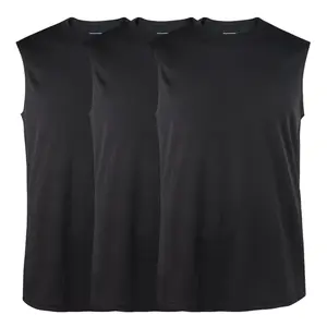 3 Pack Men's Tank Top Quick Dry Performance Moisture Wicking S-3XL Basic Regular Big & Tall Workout Breathable A-Shirts Gym Sport Activewear Menswear