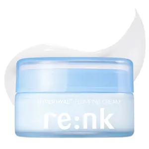 Re:NK Hyper Hyal Plumping Cream – Deep Hydrating and Soothing Face Moisturizer with Hyaluronic Acid, Niacinamide and Glycerin, Daily Moisture Cream for Barrier Support, Korean Skincare (3.55 fl oz)