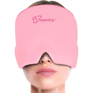 Headache Relief Cap, Migraine Ice Pack Mask Products, n Cooling Gel Hat, Face Cold Compress Head Wrap for Her Stress. Great Birthday Gift for Mom, Sister, Grandma, Girlfriend, & Teacher