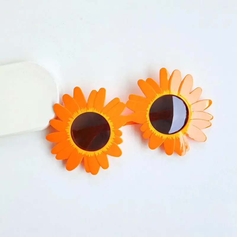 Movie Terrifier Clown Cosplay Glasses Sunflower Joker Sunglasses Christmas Daisy Eyewear Unisex Carnival Prop Accessories