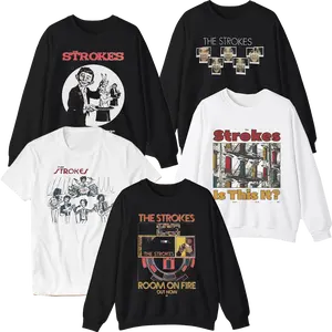 The Stroke T-Shirt, Collection Vintage Shirt, 90s Concert Tee, Retro The Strokes Sweatshirt, Unisex Short Sleeve Cotton T-Shirt