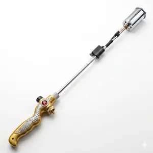 Multi-use Torch — Adjustable Flame Blow Torch for Campfires, Fire Pit Starting, Yard Weeding