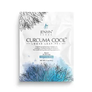 CURCUMA COOL™ Blue Herbal Tea with Turmeric and Butterfly Pea Flower