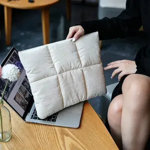 Puffy Laptop Sleeve 13 14 Inch, Pillow Cover Compatible with MacBook Air/Pro M5 M4 Pro/Max, Quilted Puffer Laptop Carrying Case