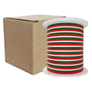 1 box of 22 AWG 2/3/4PIN PVC tinned copper wire, parallel wire, 12V/24V/36V, suitable for electronic DIY, LED RGB light strips, household appliances, car speaker wires, electronic equipment, and internal connection wires of electrical equipment