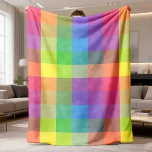 2026 New Flannel Blanket, 1 Piece Ultra-Soft Fleece Blanket Suitable for All Seasons, Luxury Bedspread, Dual-Purpose for Sofa, Travel, and Camping, Machine Washable, Warm and Insulating Blanket