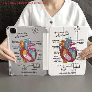 A Tablet Cases with Pen Holder,compatible with iPad 10.9/10.2/ Air 5th/Pro11/10th/9.7/Air 2/iPad7/8/iPad Air 4/5/iPad Pro 11/10.9-inch 2022 Smart Case/iPad Air 13(M3 2025)/iPad Air 11(M3 2025)/iPad 11, Auto Sleep/Wake Function/Stylish Tablet Accessorie