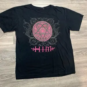 HIM Band Tour 2006 Black T Shirt Full Size S-5XL