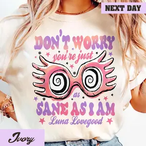 Luna Lovegood tshirt, wizard school tshirt, universal studios tshirt, epic universe tshirt, universal tshirt, hogwarts inspired