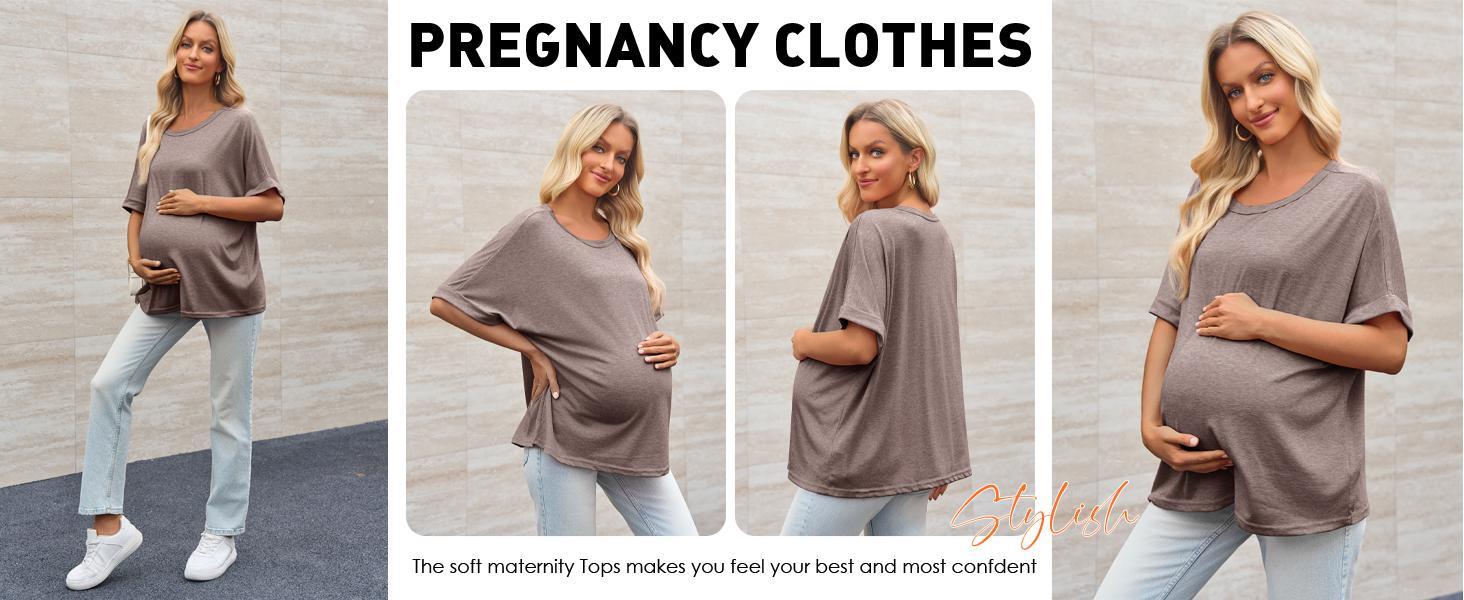 Cicy Bell Women's Oversized Short Sleeve T-Shirt - Summer Casual, Loose Streetwear Tops with Minimalist, Basic, Simple Design