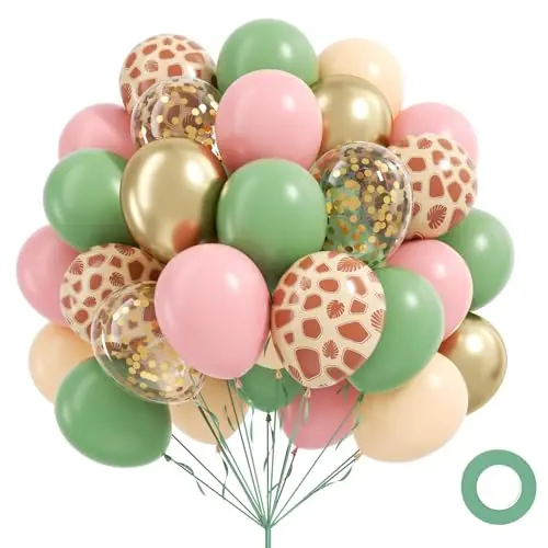 Pink Green Gold