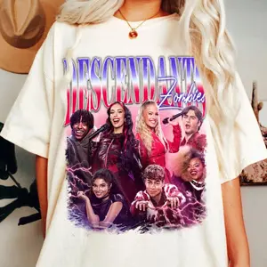 [Sale off up to 50%] Descendants Zombies Tshirt, Descendants Zombies Worlds Collide Tour Oufit, Trending Tee, Vacation Trip Gift 2025