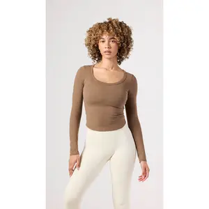 Scoopneck Long Sleeve