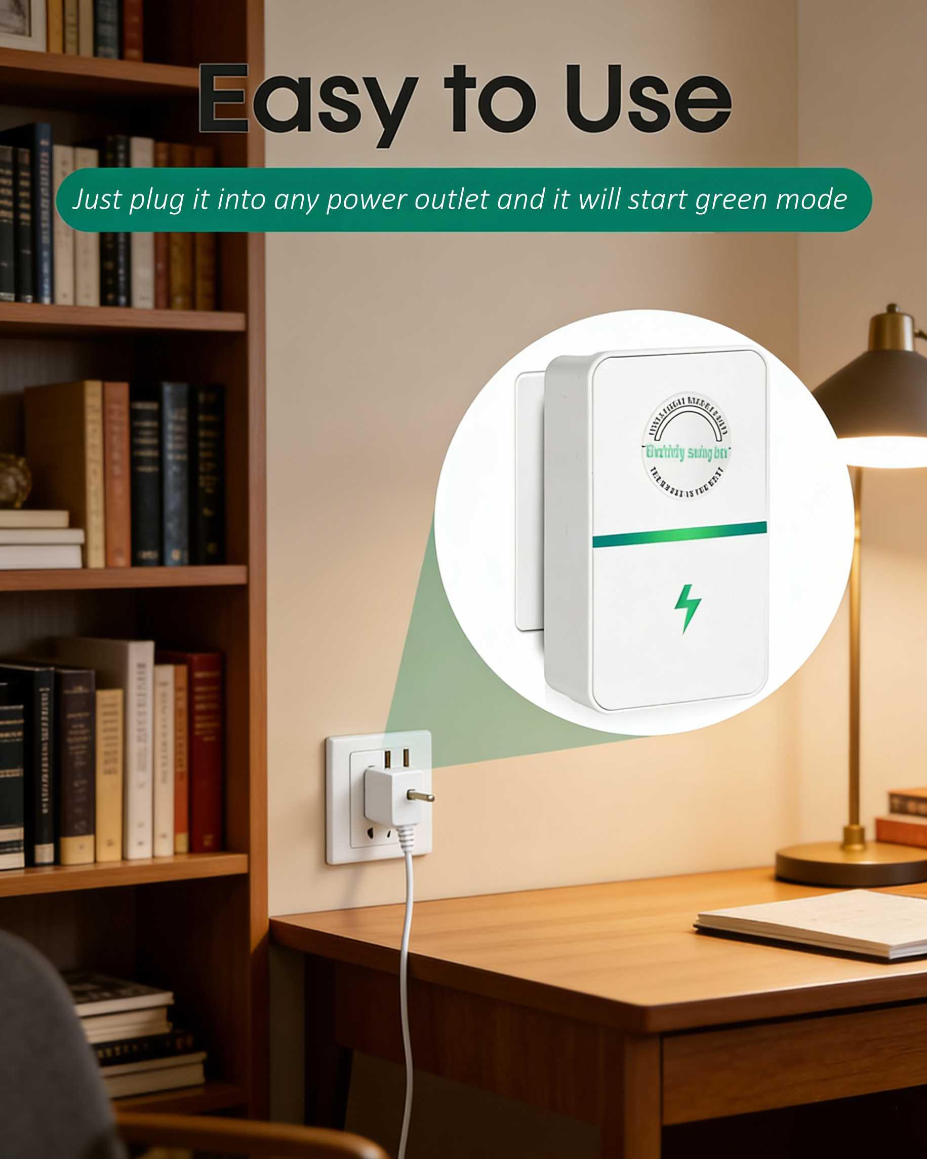 Power Plug With Box Plug-In Power Distribution Box with US Standard Plug, Wide Voltage ...