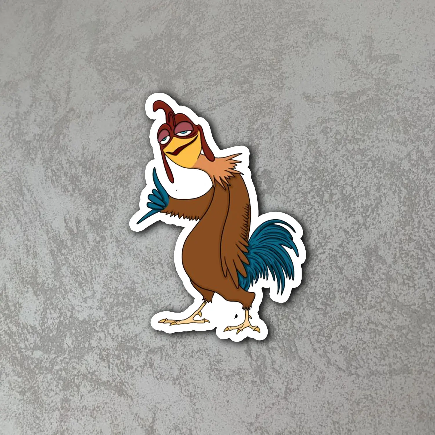 Chicken Joe Est Une Ambiance Funny Chicken Sticker Cute Cartoon Vinyl Sticker Waterproof Laptop Car Phone Decal Meme Aesthetic Gift