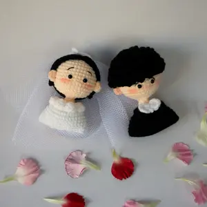 Giftbox Wedding Couple Crochets - Perfect Valentine's, Wedding & Romantic Gifts for All Occasions