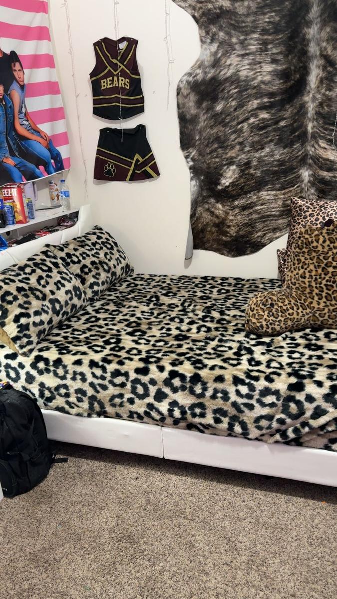 Item: Leopard print - khaki, US-Queen(153*203cm)