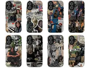 8 Styles The Walking Dead: Daryl Dixon Tough Phone Case Survival Movie Gift For Fan Phone Accessories TWD Season 3 Phone Case for iPhone Samsung Galaxy