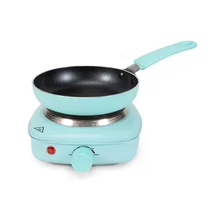 Urban Cook Set 2 Piece Blue Cooking Set for Urban Use Aluminum Cookware Frying Pan Compact Dish Pot