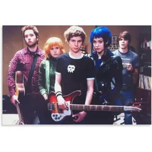 Scott Pilgrim Vs The World Movie Poster (4) Picture Print Wall Art Poster Painting Canvas Posters Artworks Gift Idea Room Aesthetic