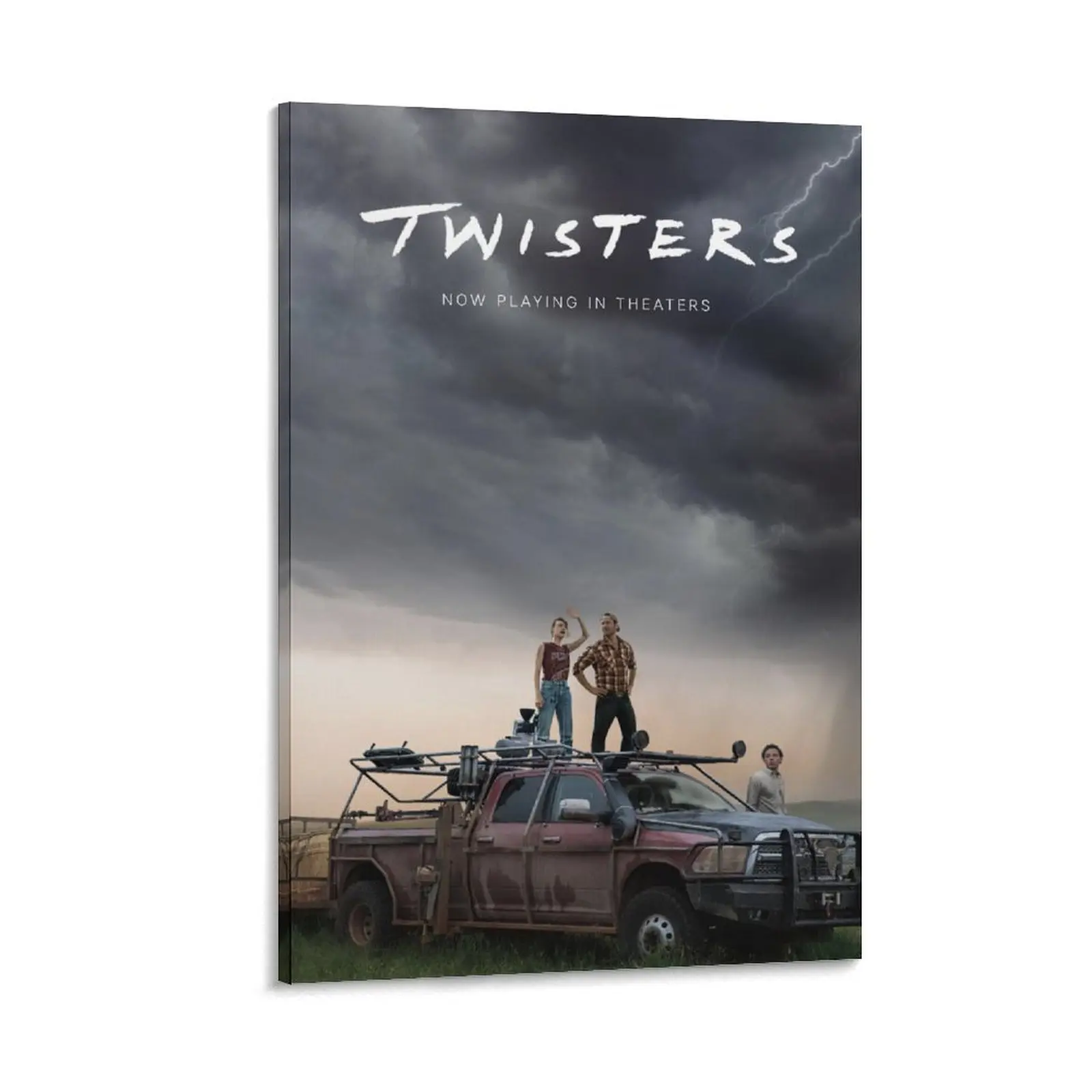Twisters Movie 2024 Poster Canvas Wall Art For Room Aesthetic And Decor (2) Canvas Poster Bedroom Decor Sports Landscape Office Room Decor Gift Frames Ornaments Decoration Artistic Photo Print