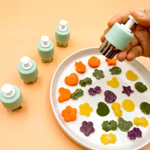 Sandwich Square, Round, Heart, Dinosaur + 8pcs Pressable Fruit Cutter White/Green Sandwich Cutter Lunch Bread Shaping Butterfly Stamp Set Mini Pie Cookie Baking Mold