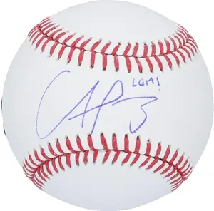 Francisco Alvarez New York Mets Autographed Baseball with "LGM!" Inscription - Fanatics Authentic Certified