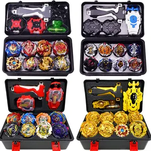 Burst Surge GT Metal Fusion BeyBattle Set with Toy Gyro Launchers Toupie Metal Tops Fafnir Burst Spinning Bey Blades Toys jollibee beyblade 2025 Anime Design