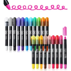 Washable Gel Crayons, 20 Pack, Twistable, ,  & Adult Coloring Crayons