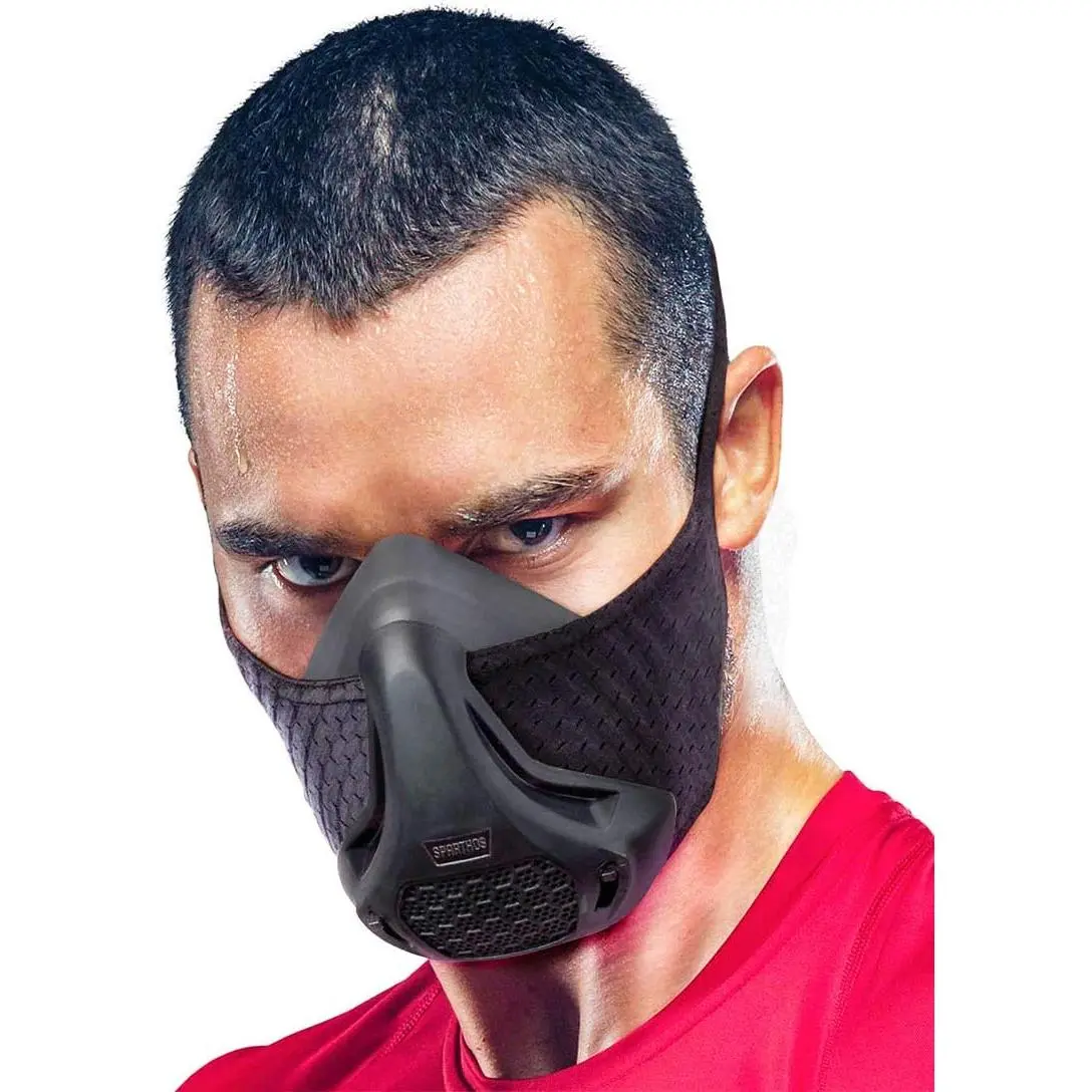 High Altitude Training Mask - 16 Breathing Levels, Simulates High Altitudes - for Gym, HIIT Training