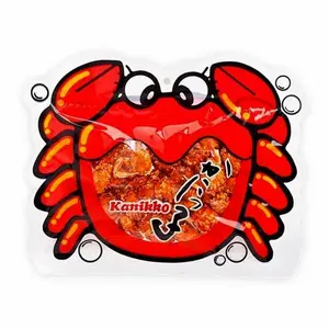 UMAYA - Okabe Kanikko - Ready To Eat Fried Japanese Baby Crabs - With A Hint Of Sweet Honey and Savory Seasonings - Crunchy Gourmet Snack From Japan - Individual 2.3oz (65g) Snack Size Bag - Pack of 1