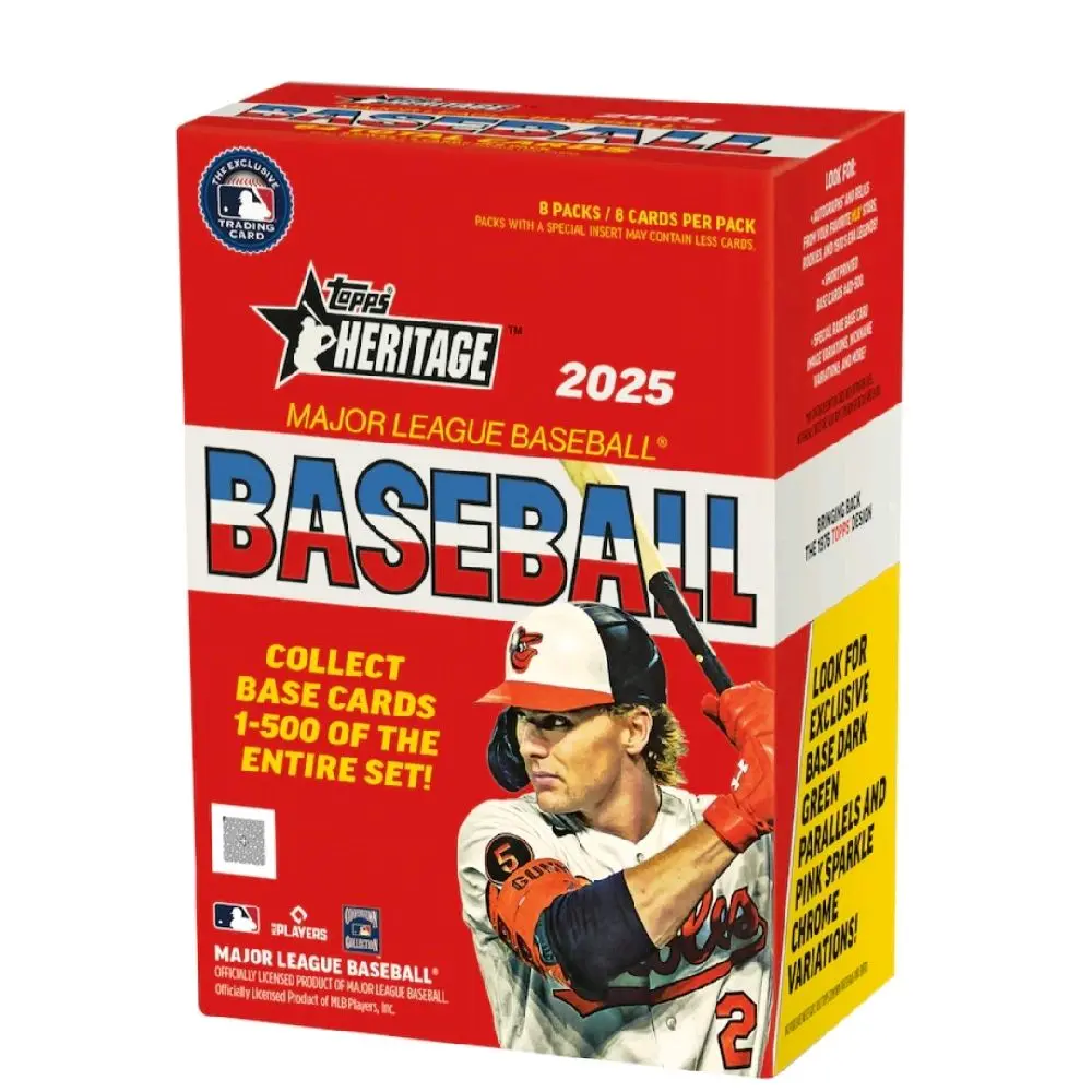 2025 Topps Heritage Baseball Factory Sealed Value Box