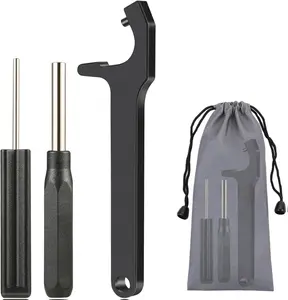Tool Kit for Glock with Front Sight Remove,Magazine Disassembly, Pin Punch Tools for Glocks 19 19x 17 26 27 43 43x Accessories
