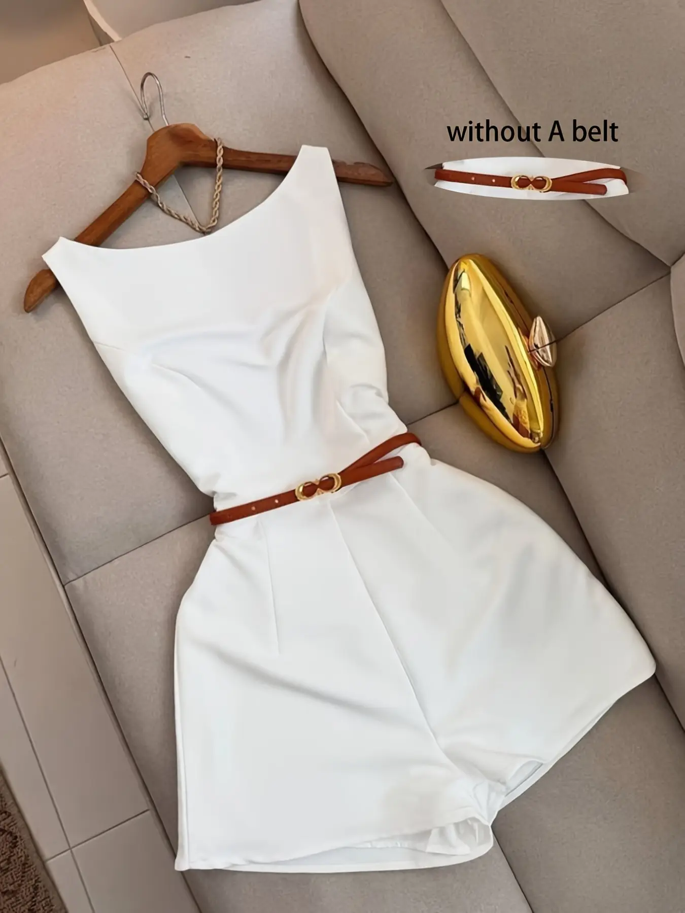 Elegant Short Dress for Women, Chic, Simple, Minimalist and Aesthetic Style, Perfect for Daily Wear, Casual, Comfortable, Fit and Stylish, Ideal for All Seasons