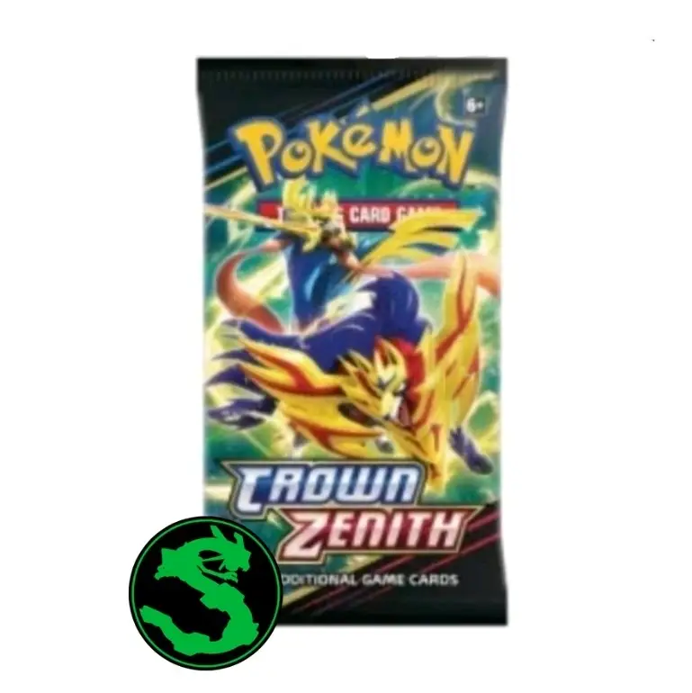 1 Pack Pokemon Crown Zenith Trading Card Game TCG