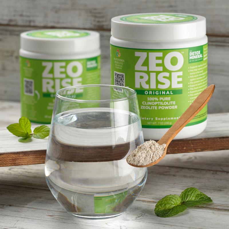 ZEORISE [Original] - 100% Natural Alkaline Zeolite Powder (VAM technology activated, Unflavored, 7.2 oz)
