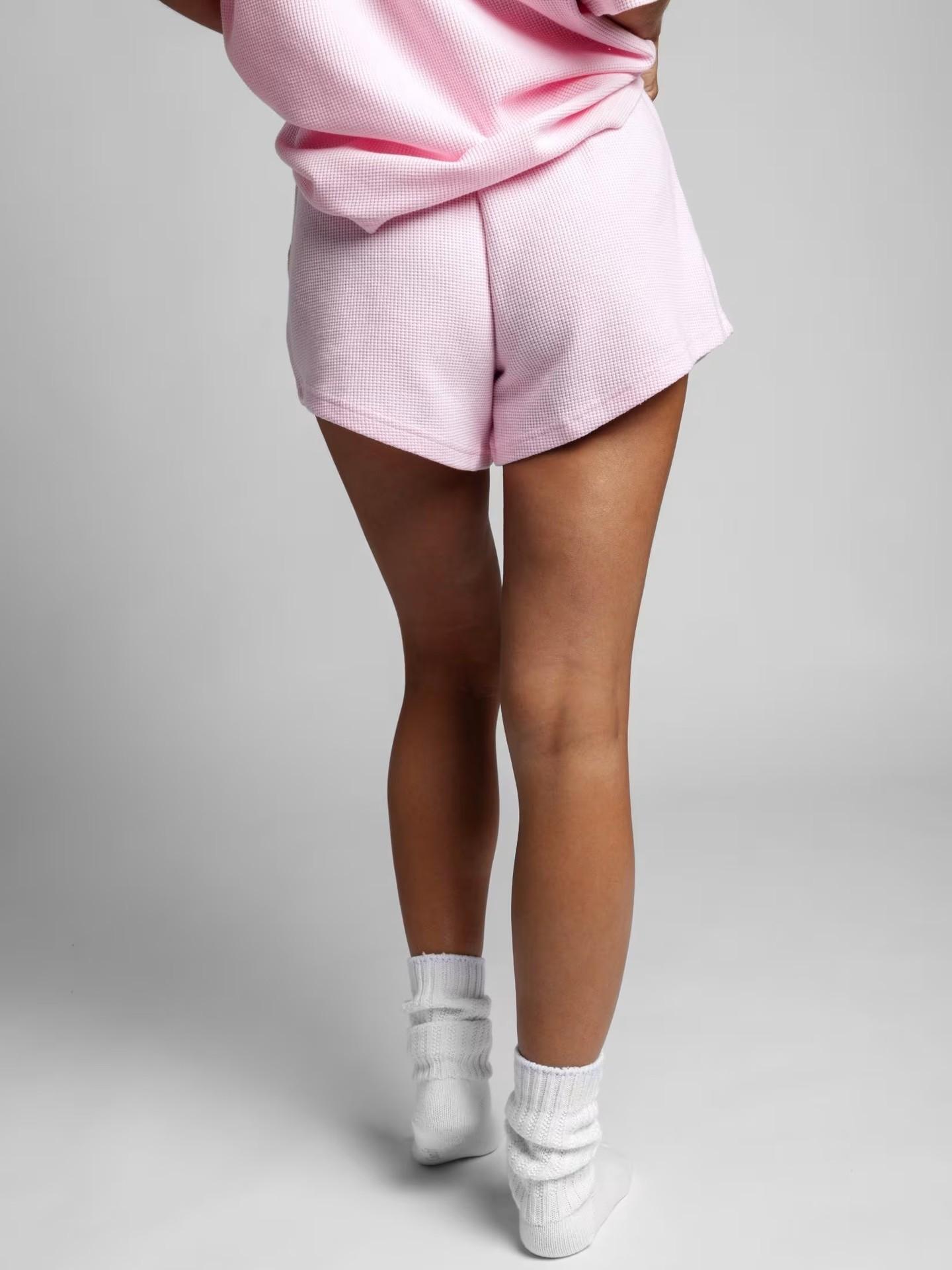 2026 Summer New Women's Clothing Set: Solid Color Loose Top and Casual Shorts