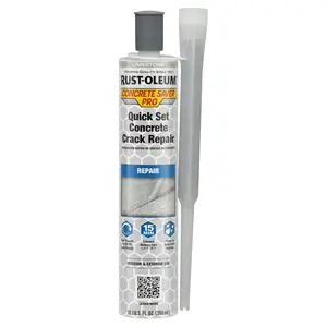 Concrete Saver Pro Quick Set Concrete Crack Repair, 8.6 oz, Limestone