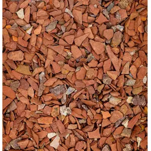 Rough red jasper chips