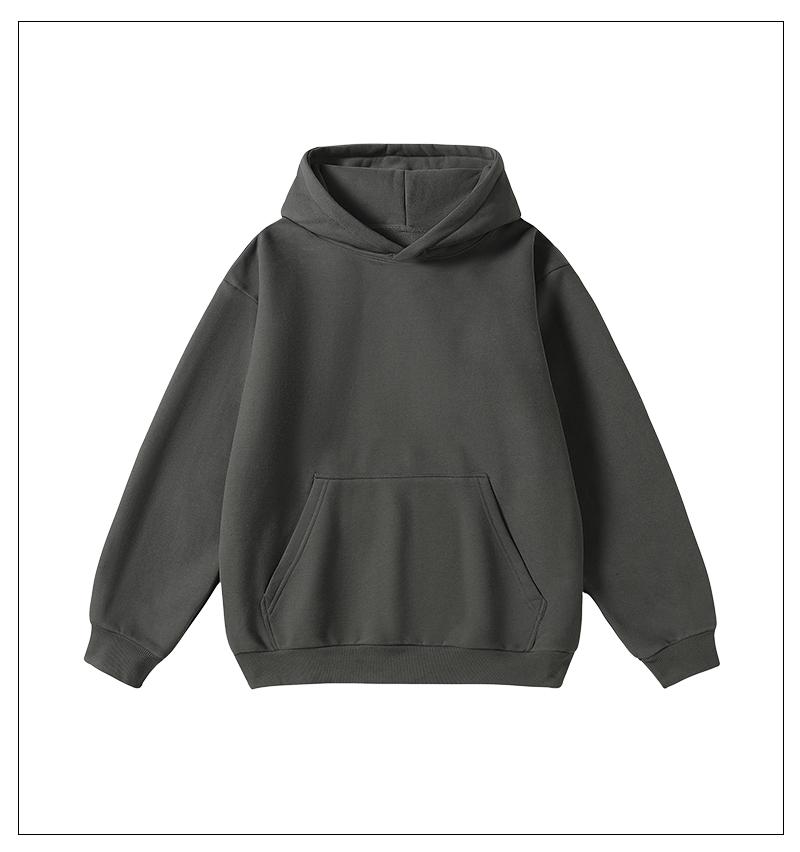 Men's Hoodie Cotton Blend Long Sleeve Pullover Regular Fit Soft Breathable Durable Everyday Comfort Machine Washable Casual Outdoor Urban Street Wear