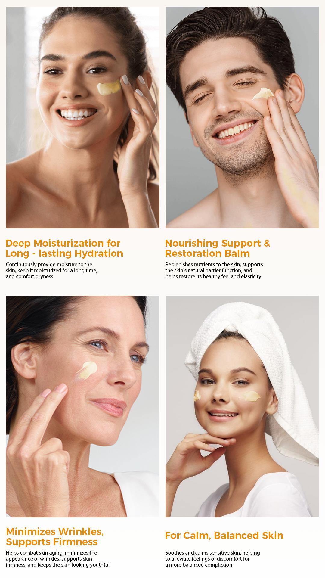 Whipped Grass-Fed Beef Tallow Honey Balm - 4 Oz,Moisturizing Cream for Soft, Smooth Skin - Handmade All-Natural Moisturizer - Lavender,hydrating, comfort, moisture boost cream, luminous firming cream, body care, hydrating dry skin