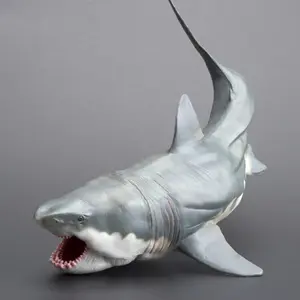 Realistic Animal Model Toy, Detailed Ocean Life Collectible Gift, Perfect Shark Figurine for Boys' Room Decor & Playtime Fun