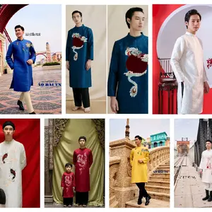 Áo Dài Nam ( Vietnamese Size ) / Men Ao Dai / Boy Ao Dai / Luna Ao Dai / Vietnamese Ao Dai