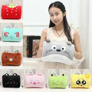 kids cute gift Winter Cartoon Plush Toys Hand Warmer Cartoon Animals Soft pillow Hand Hold Warm Cushion Gift. Non electrical Teddy Bear