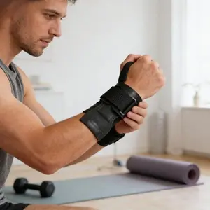 Gym Wrist Wraps for Strength Training, Enhanced Wrist Stability & Protection for Bench Press, Deadlifts, Pushups