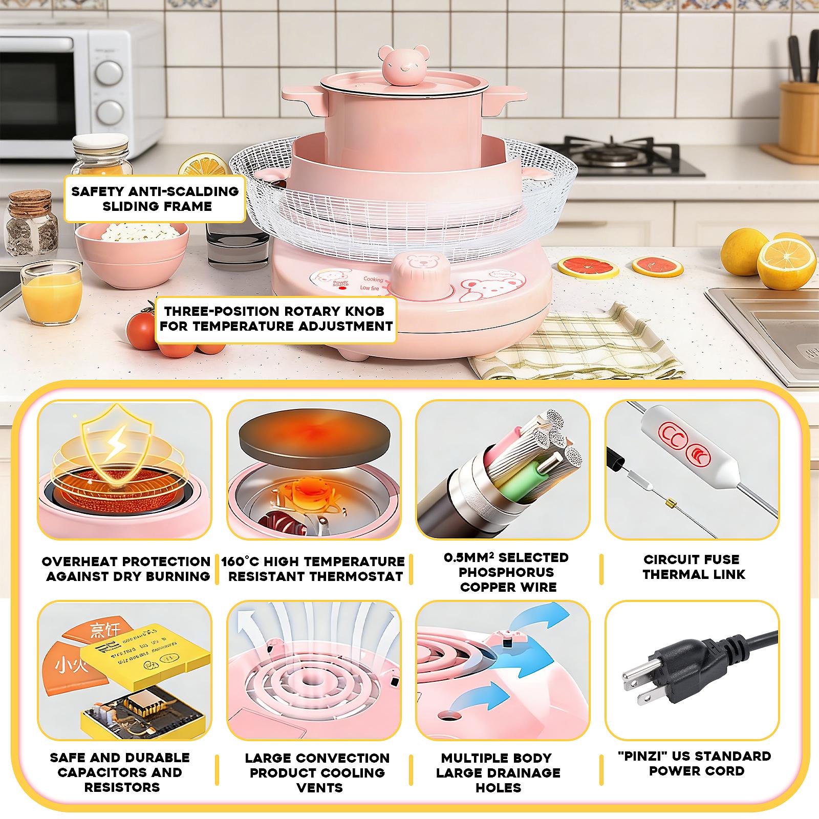Real Kids Cooking Set, Montessori Safe Kitchen Tools for Beginners