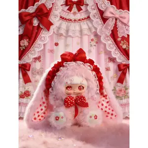 Xuefu600% Rabbit lace dream plush doll