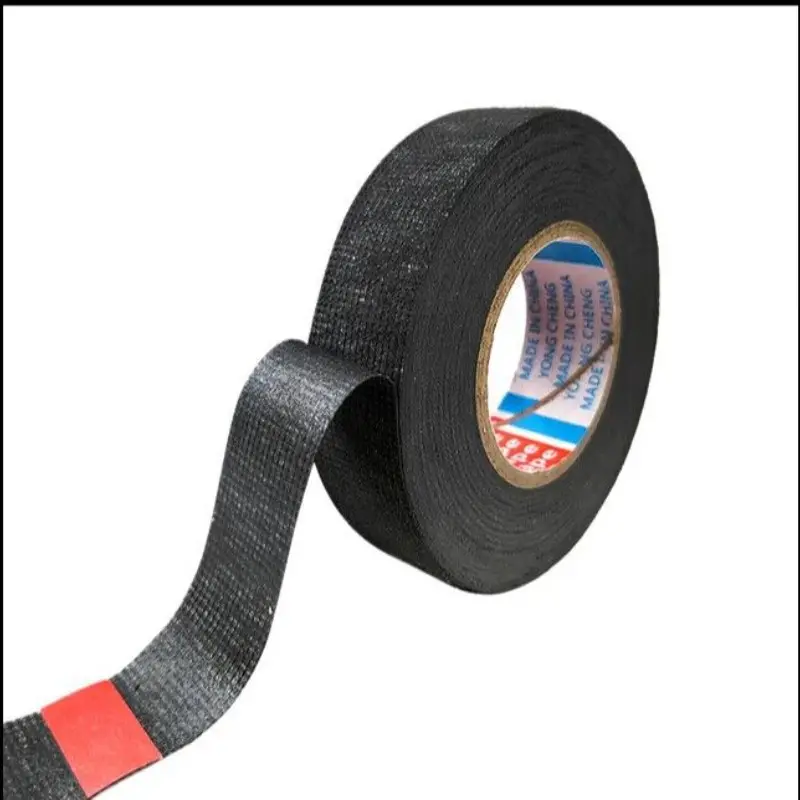 15M Length New Tesa Type Coroplast Adhesive Cloth Tape for Cable Harness Wiring Loom Width 9/15/19/25/32MM