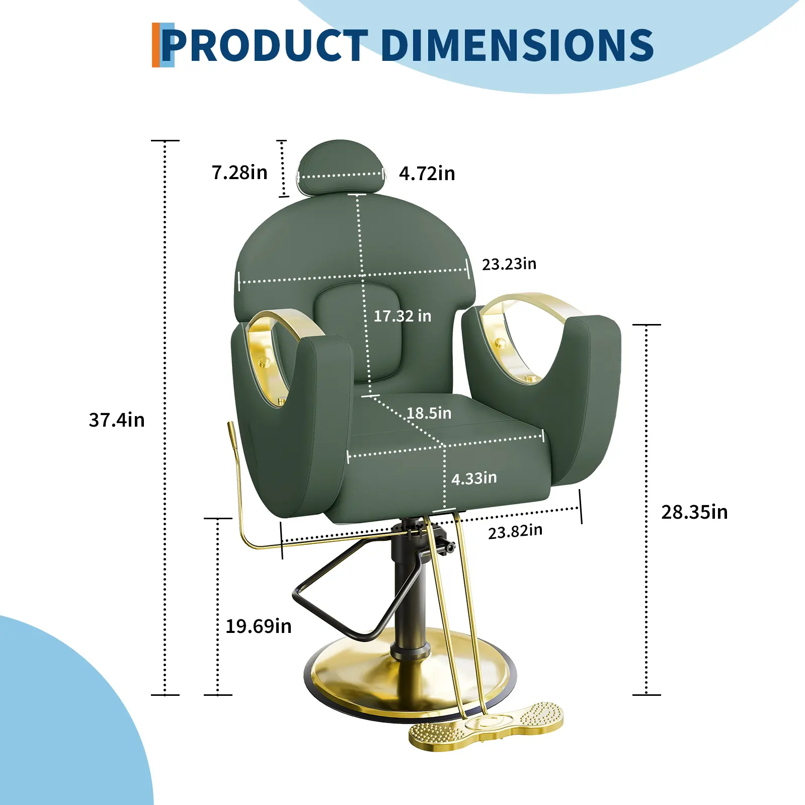 Green electroplated gold